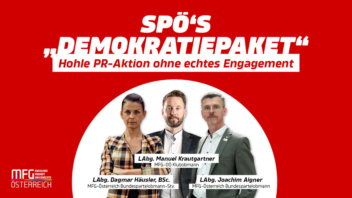 Echte Demokratie bleibt für die SPÖ bis auf weiteres ein Fremdwort