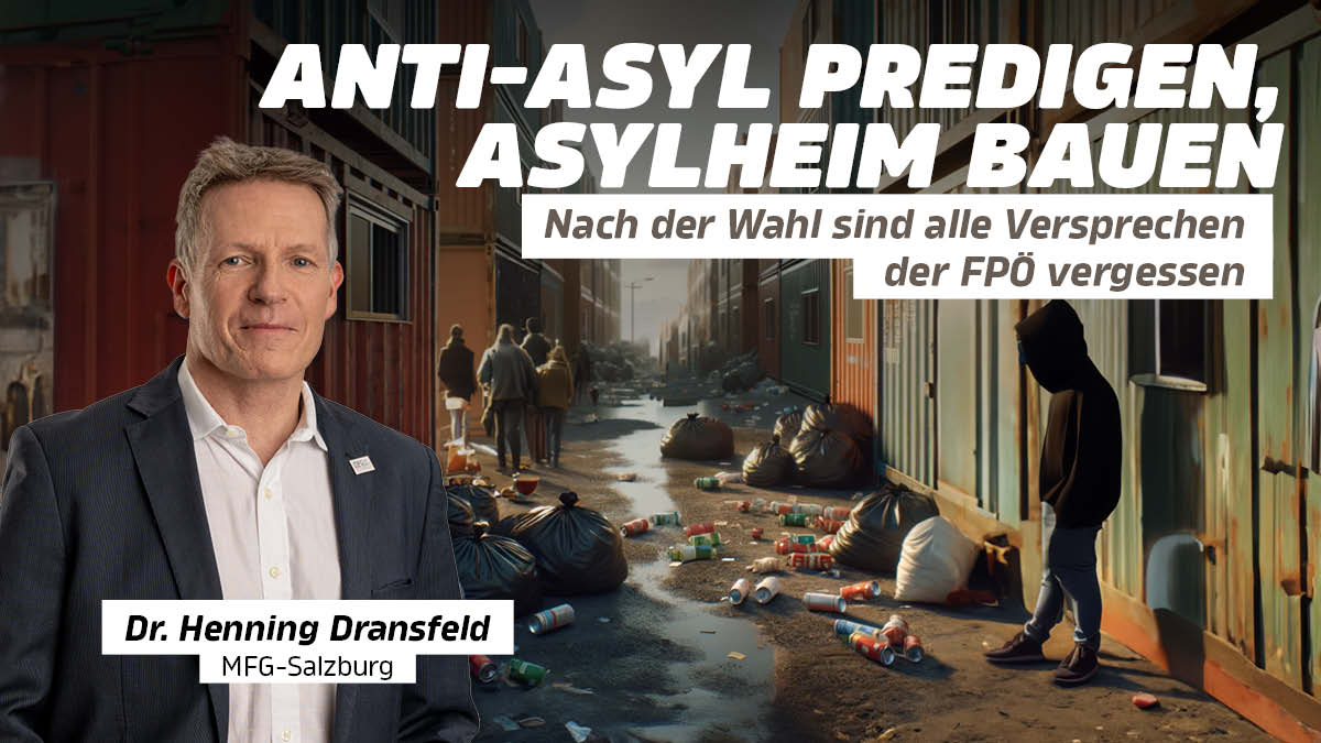 Die FPÖ führt ihre Wähler sogar beim Asylthema an der Nase herum