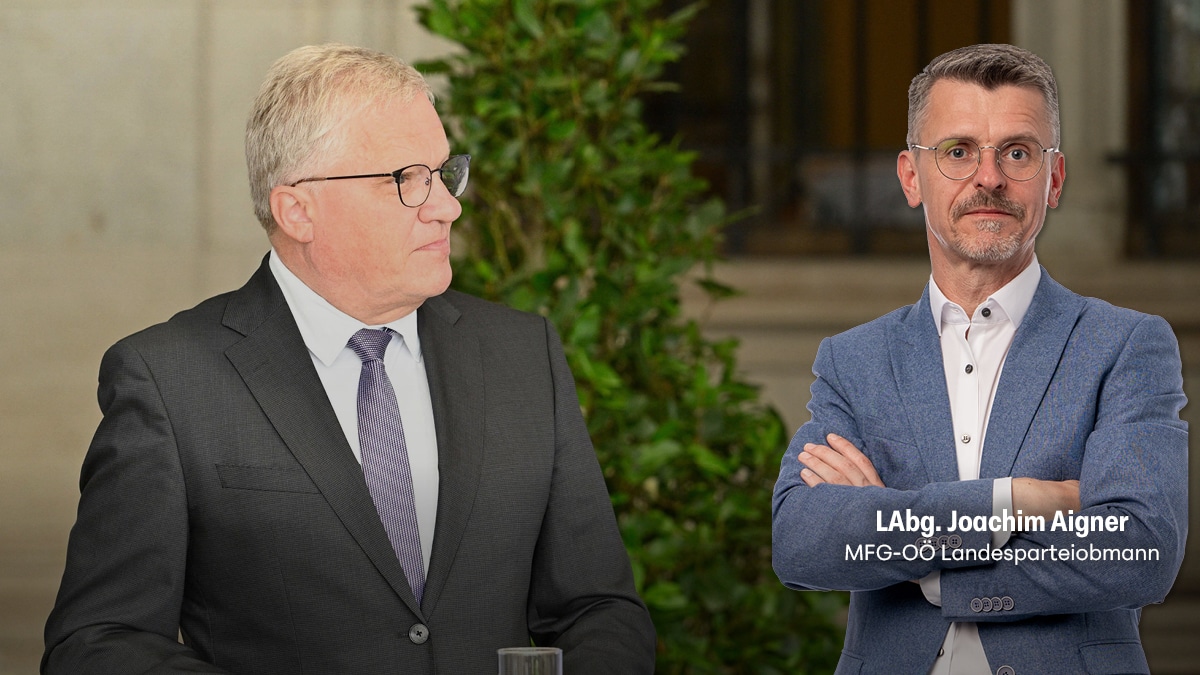 Klaus Luger: MFG LAbg. Joachim Aigner begrüßt Berufung gegen Freispruch